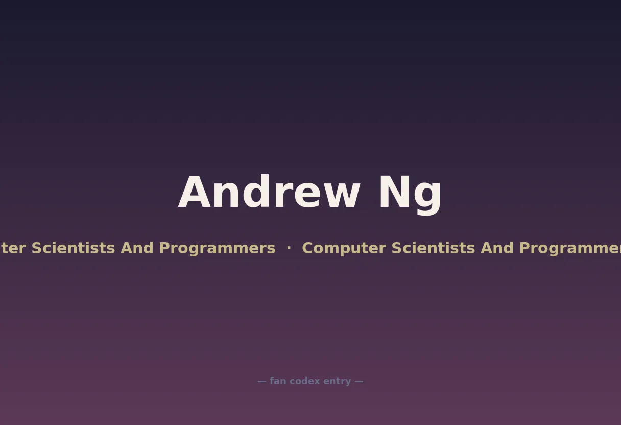 Andrew Ng