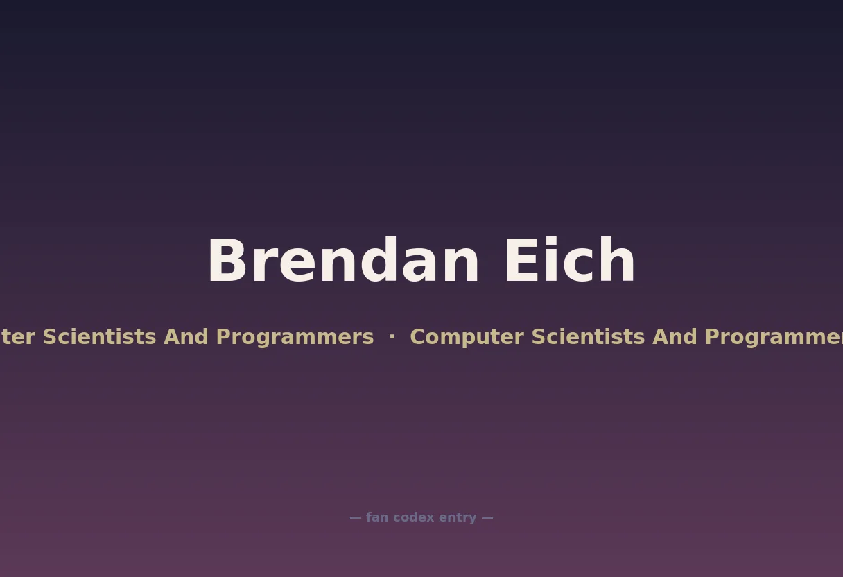 Brendan Eich
