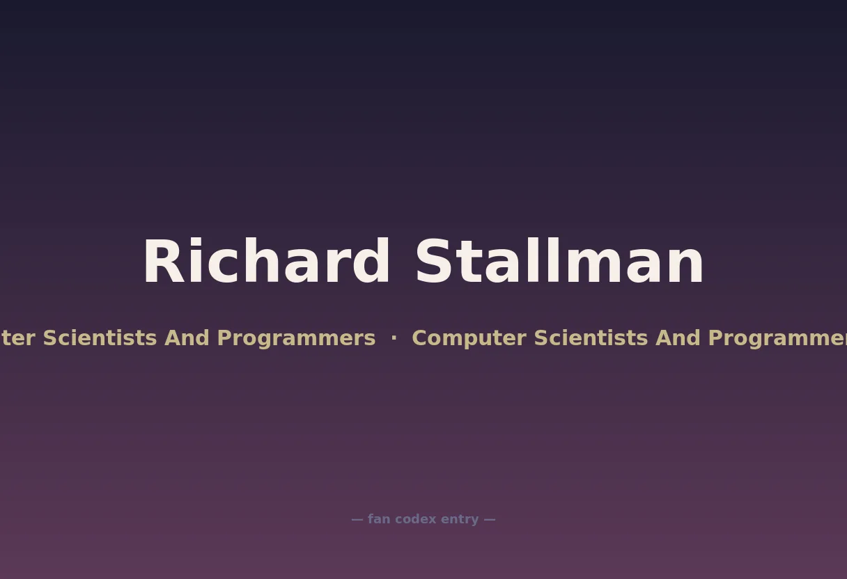 Richard Stallman